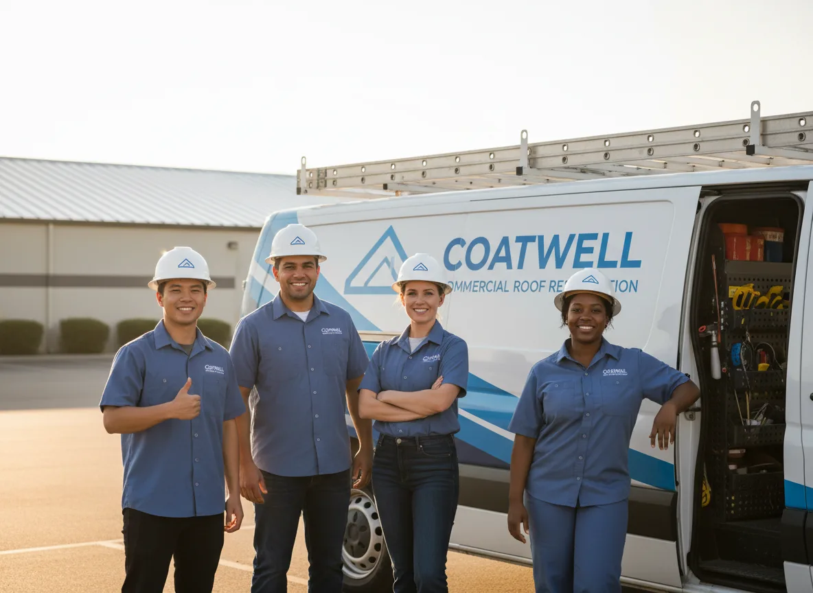 Commercial roof coating company in Bendena, KS